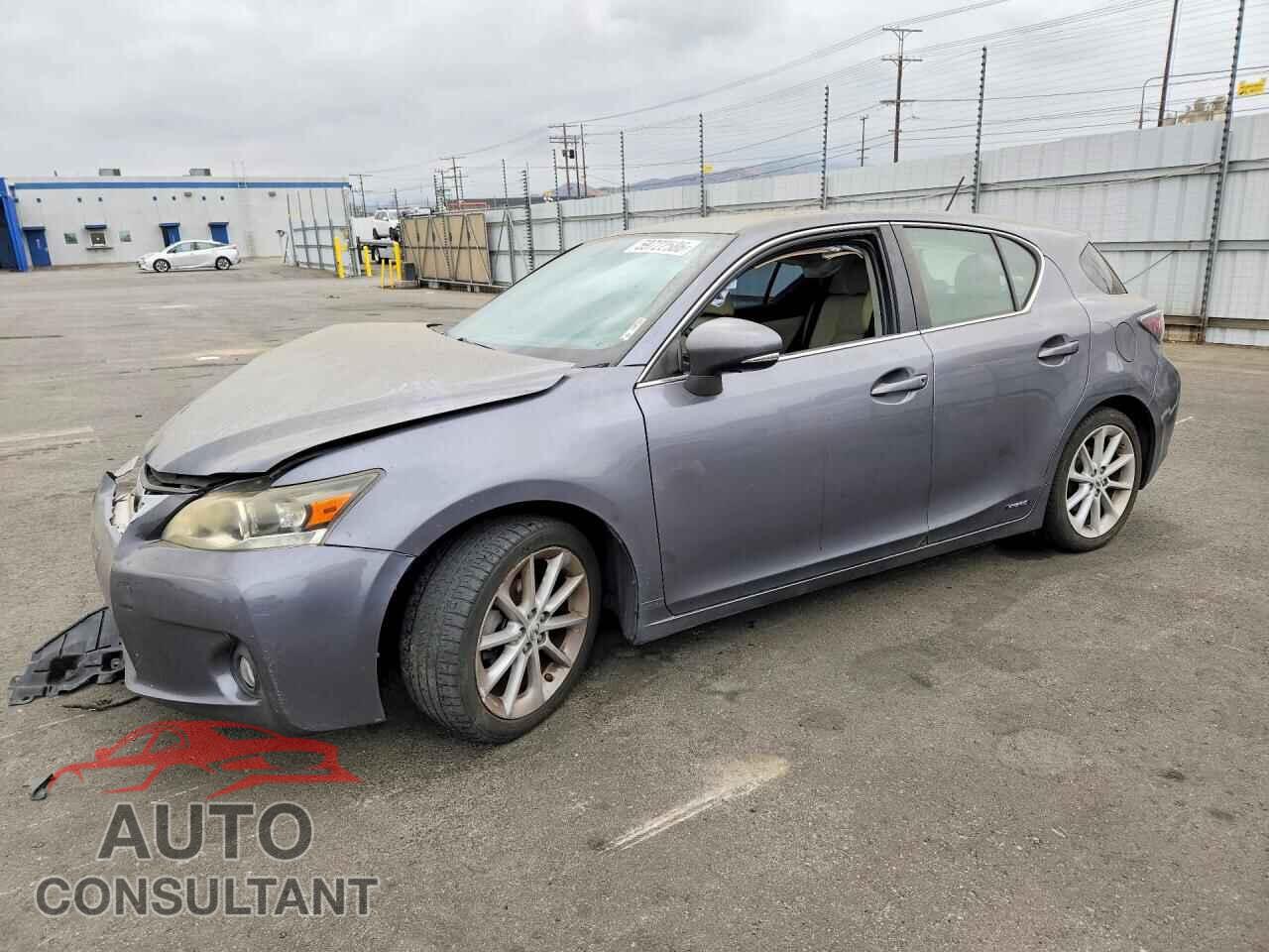 LEXUS CT 200 2012 - JTHKD5BH2C2084200