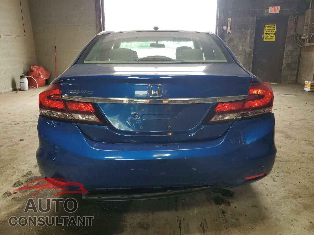 HONDA CIVIC 2013 - 19XFB2F97DE262424