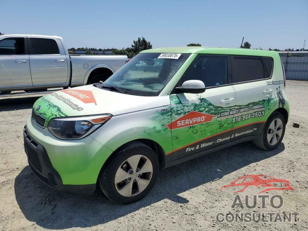 KIA SOUL 2016 - KNDJN2A25G7324581