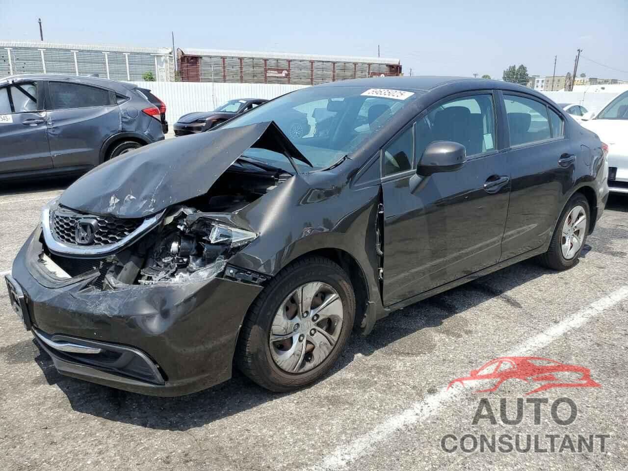 HONDA CIVIC 2013 - 19XFB2F58DE217358