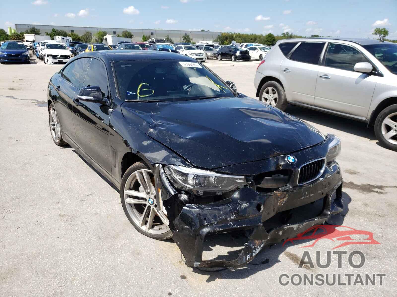 BMW 4 SERIES 2018 - WBA4J5C55JBM64942