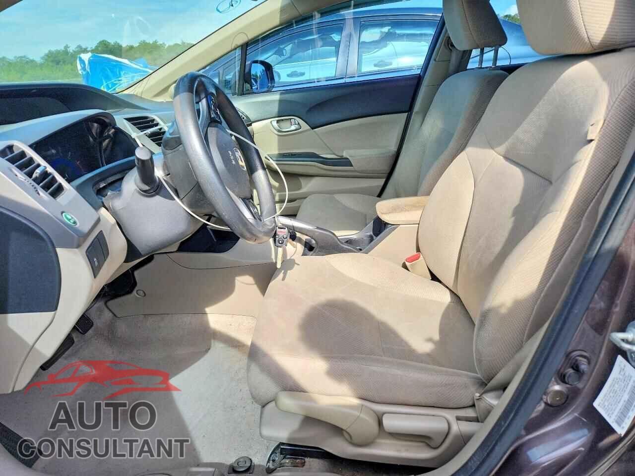 HONDA CIVIC 2012 - 2HGFB2F86CH541780