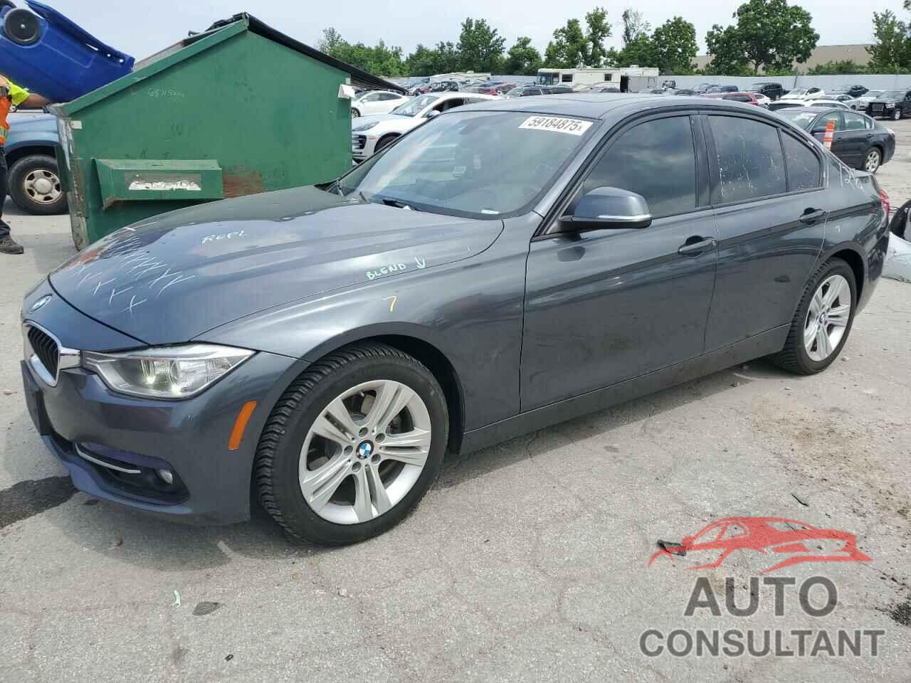 BMW 3 SERIES 2016 - WBA8E3C56GK502987