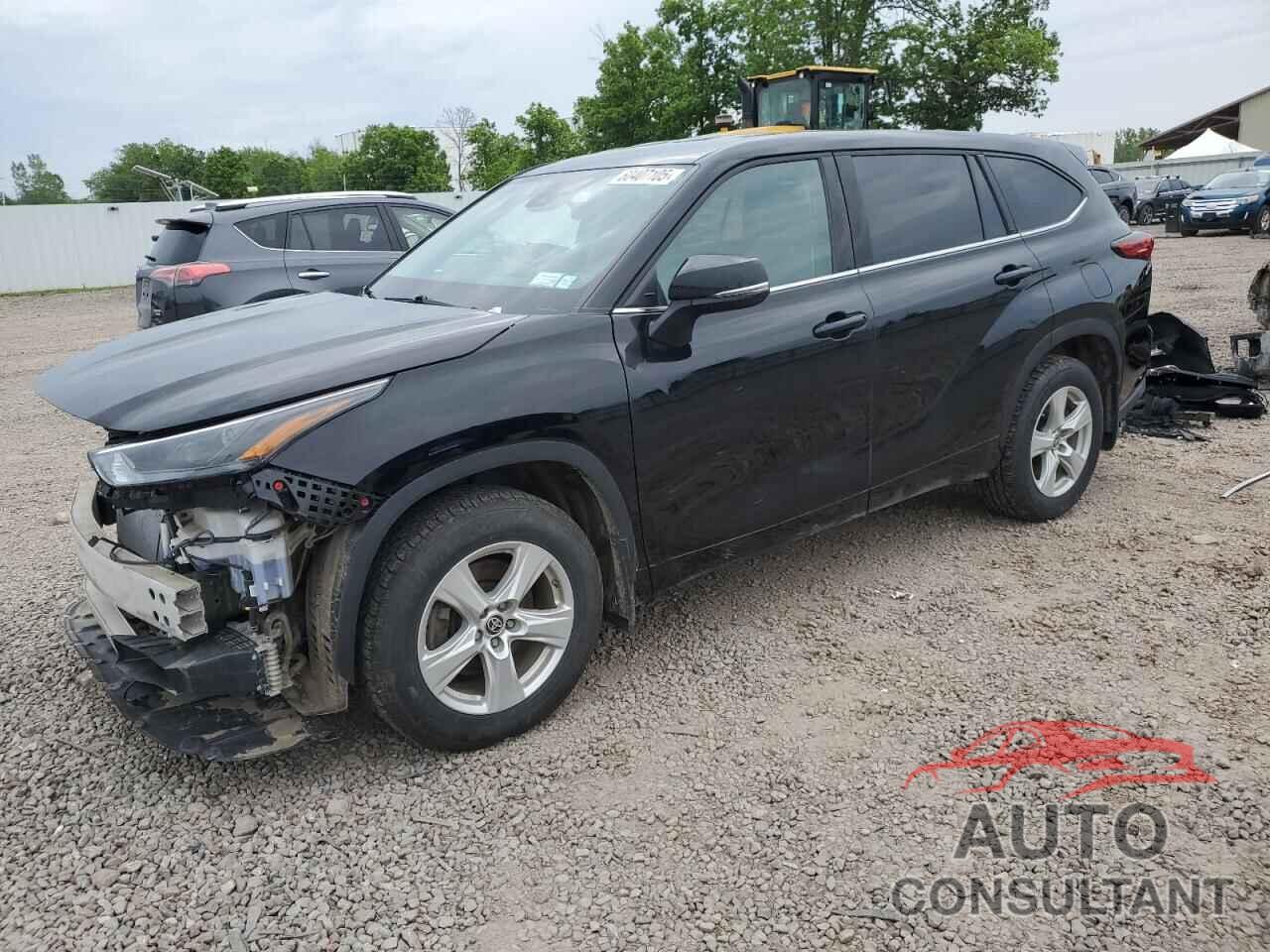 TOYOTA HIGHLANDER 2022 - 5TDCZRBH7NS180589