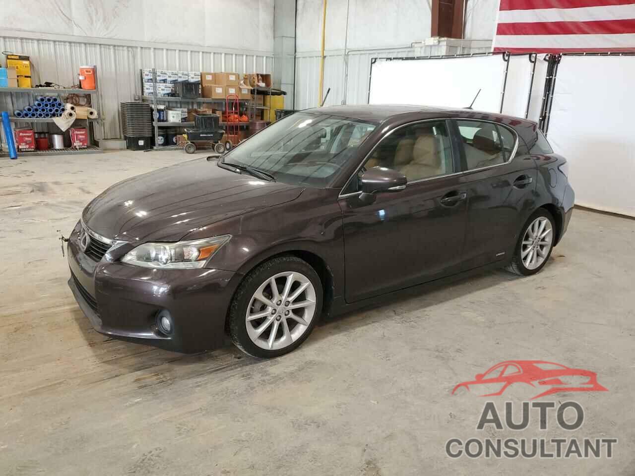 LEXUS CT 200 2012 - JTHKD5BH5C2097491