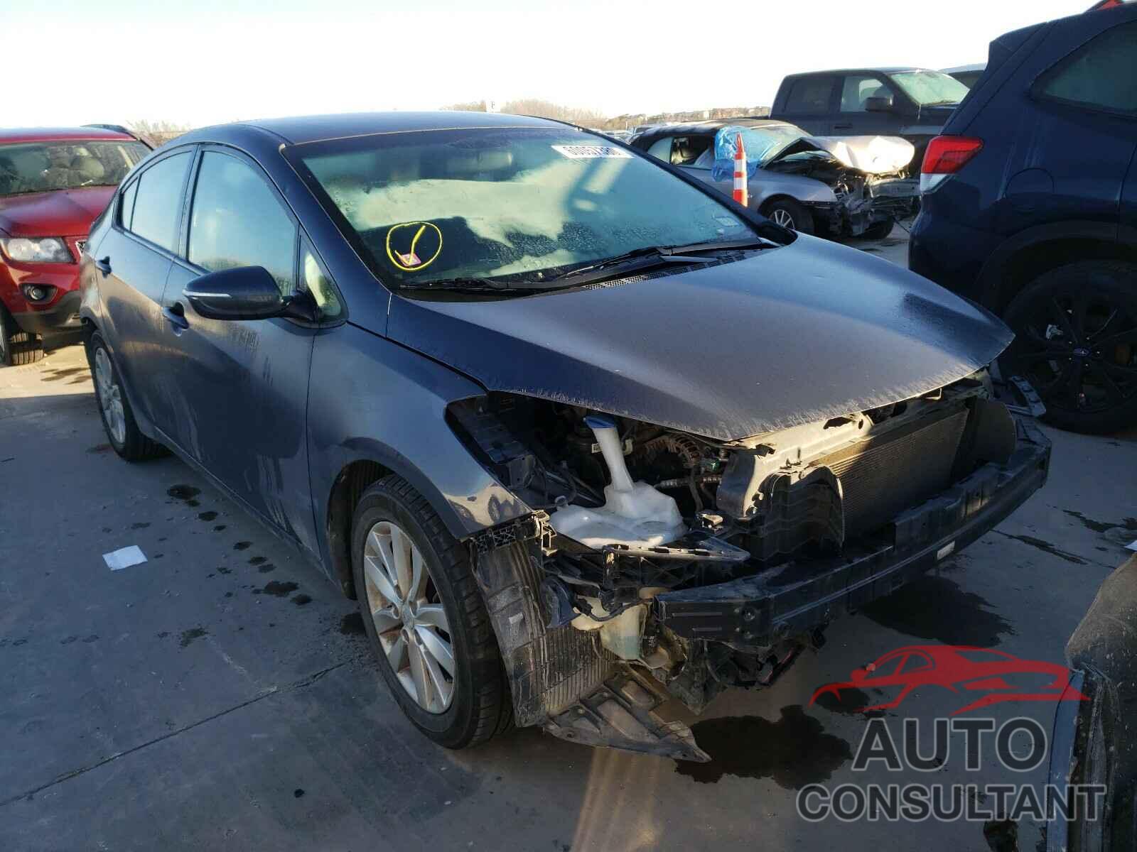 KIA FORTE 2016 - KNAFX4A62G5446340