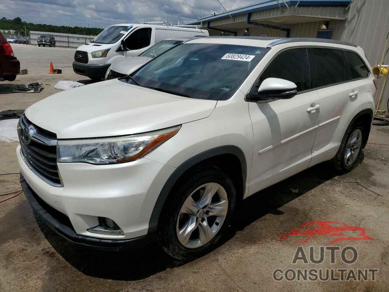 TOYOTA HIGHLANDER 2014 - 5TDDKRFH3ES011964