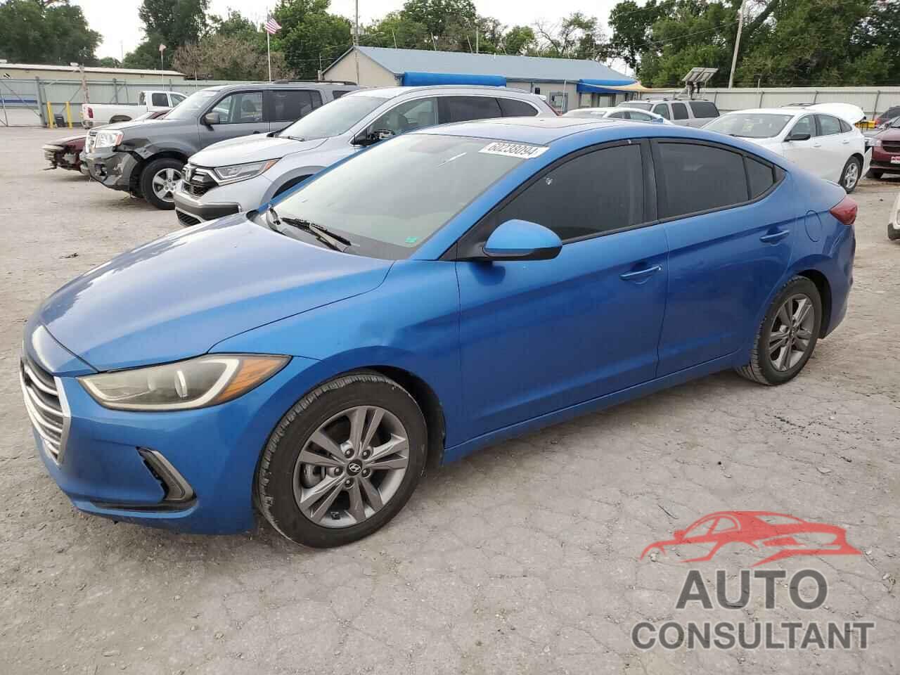 HYUNDAI ELANTRA 2017 - KMHD84LF6HU355899