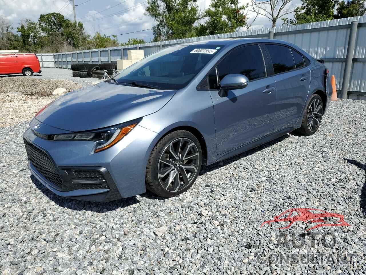 TOYOTA COROLLA 2021 - JTDS4MCE7MJ072566