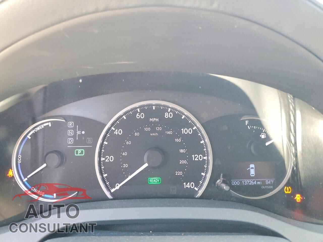 LEXUS CT 200 2012 - JTHKD5BH4C2086949