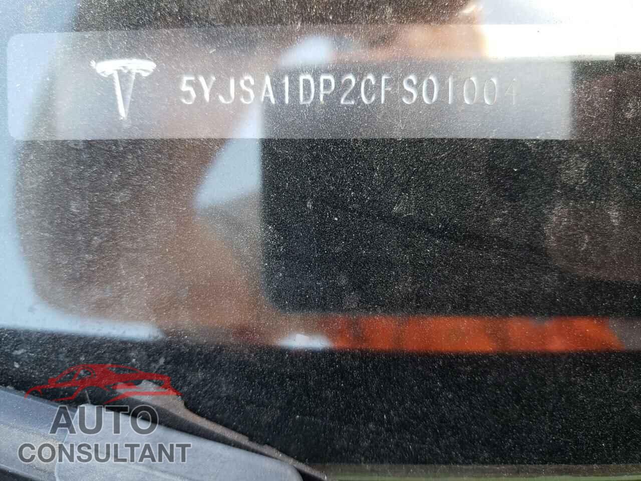 TESLA MODEL S 2012 - 5YJSA1DP2CFS01004