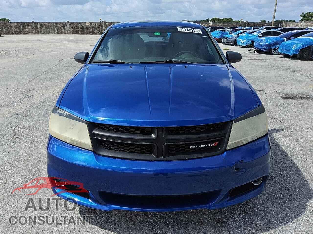 DODGE AVENGER 2013 - 1C3CDZCB9DN590585