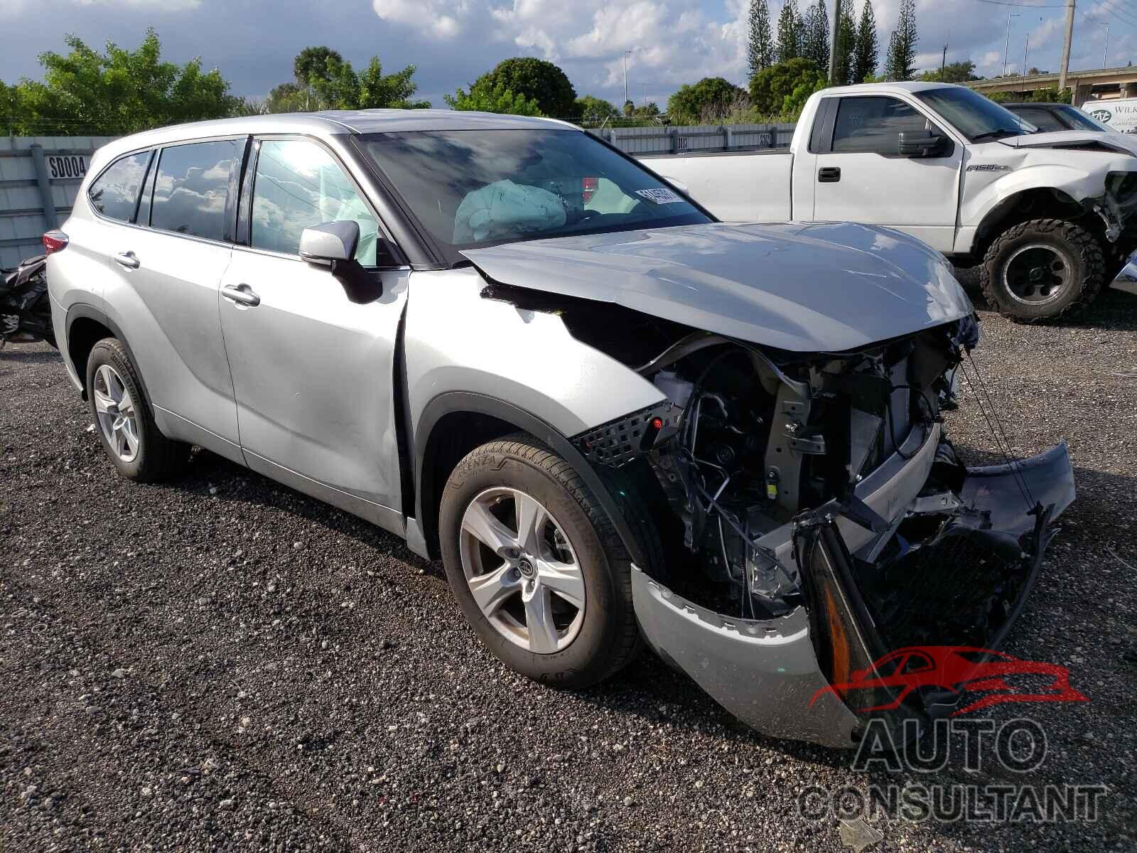 TOYOTA HIGHLANDER 2021 - 5TDZZRAH3MS076644