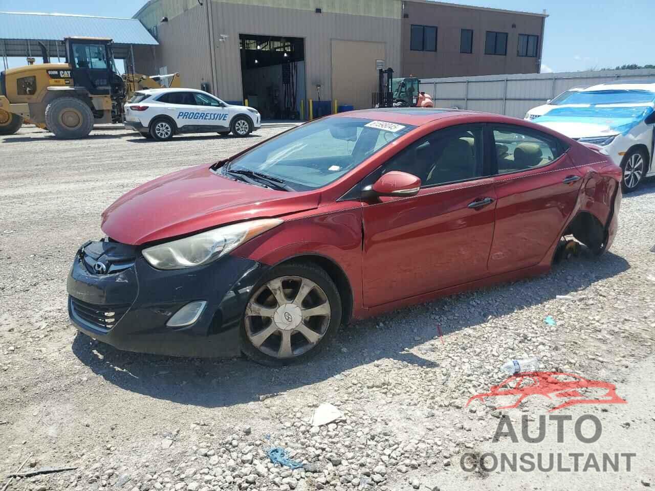 HYUNDAI ELANTRA 2011 - KMHDH4AE1BU133689