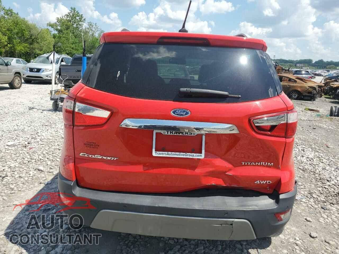 FORD ECOSPORT 2020 - MAJ6S3KL2LC367651