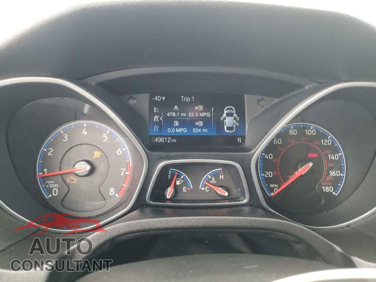 FORD FOCUS 2016 - WF0DP3TH5G4117525