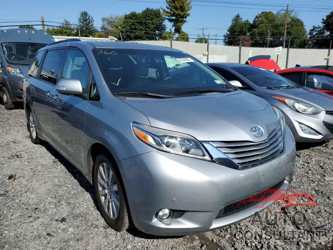 TOYOTA SIENNA 2016 - 5TDYK3DCXGS731402