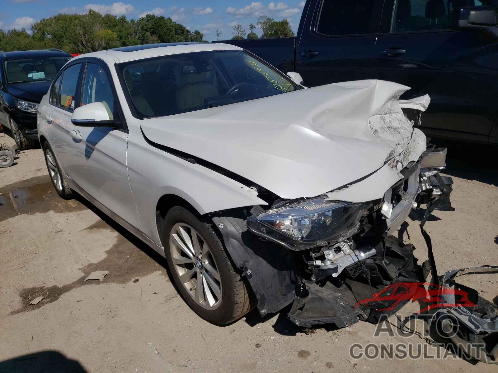 BMW 3 SERIES 2017 - WBA8E1G54HNU12591