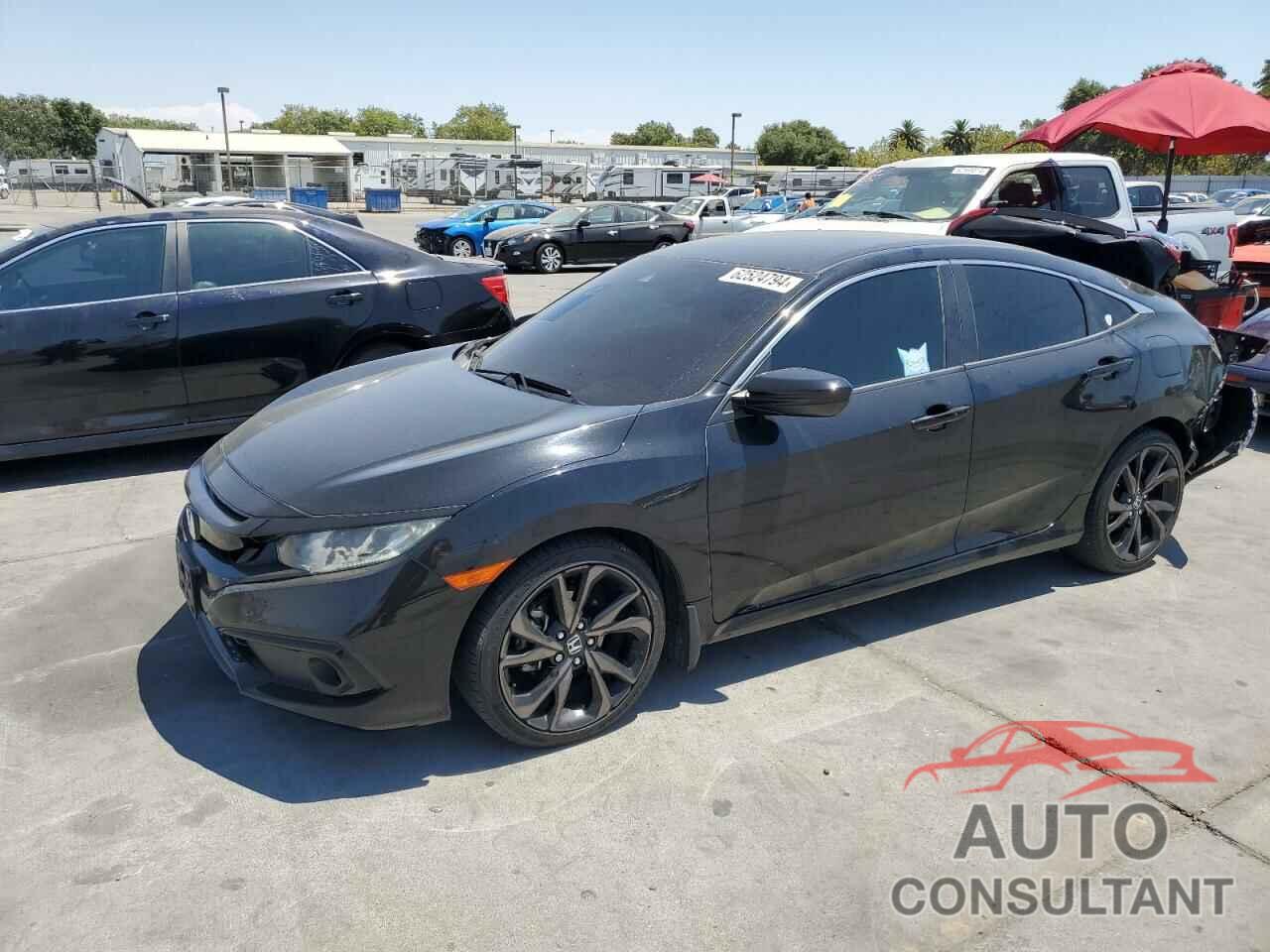 HONDA CIVIC 2020 - 19XFC2F82LE208404