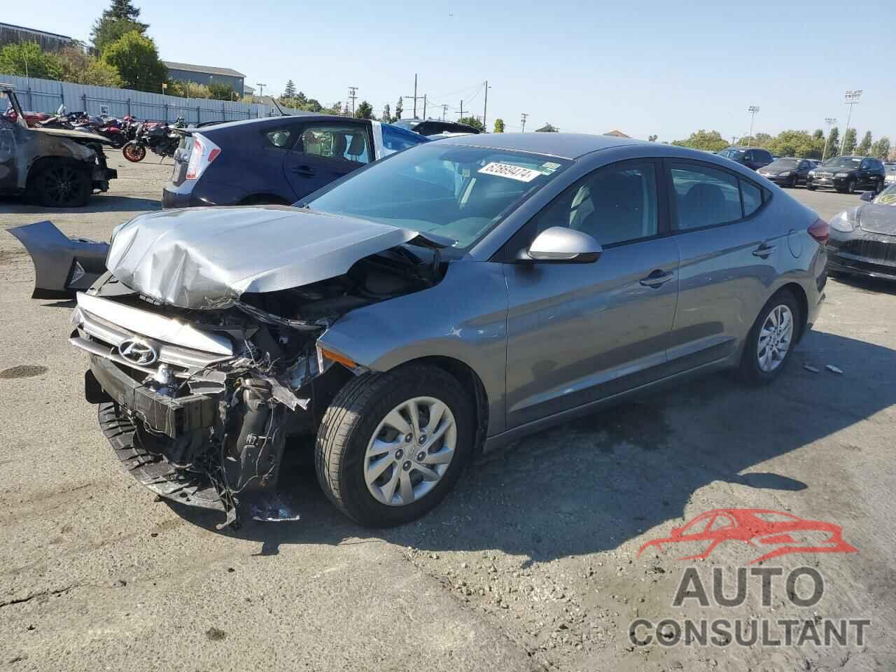 HYUNDAI ELANTRA 2019 - KMHD74LF5KU809232