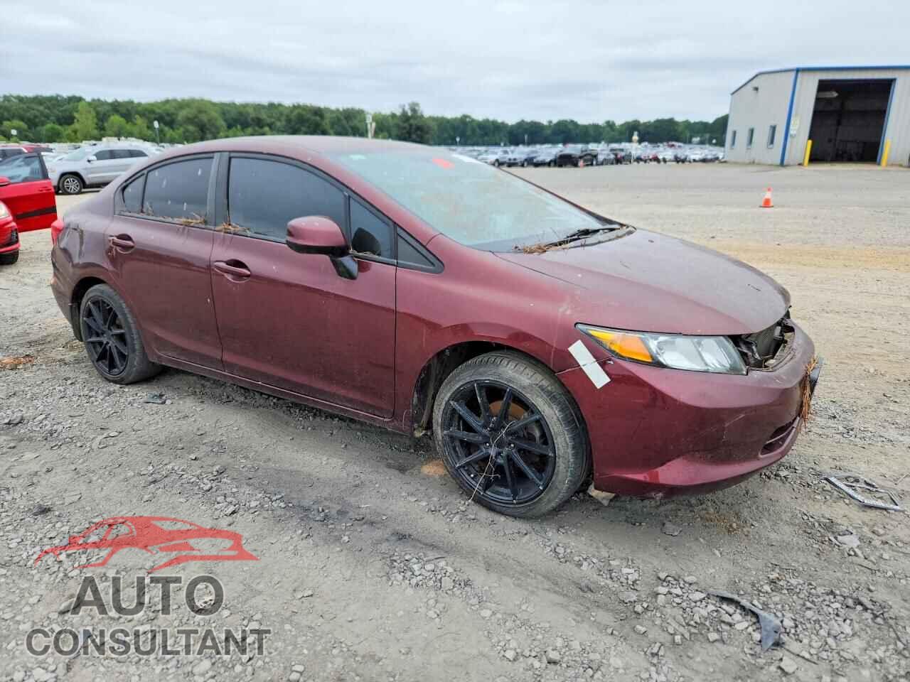HONDA CIVIC 2012 - 19XFB2F50CE366121
