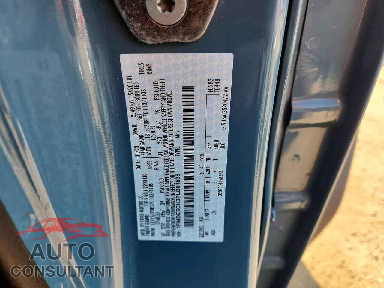 FORD BRONCO 2023 - 1FMDE5CH3PLB01636