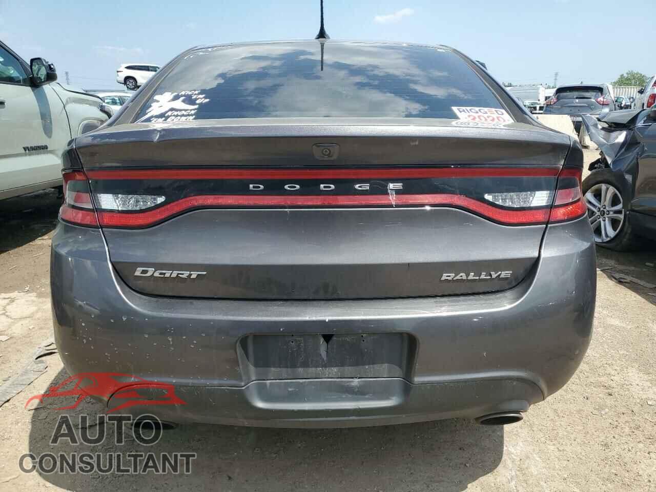 DODGE DART 2015 - 1C3CDFBB8FD345608