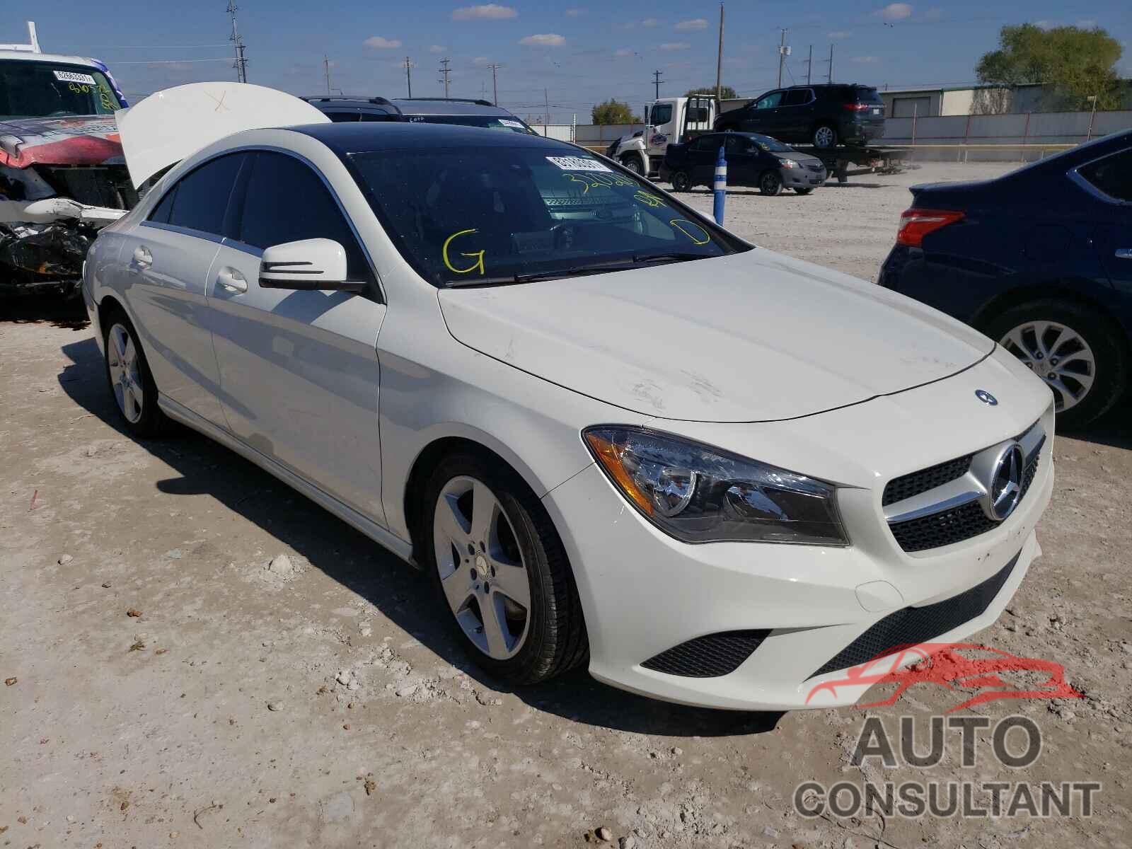 MERCEDES-BENZ CLA-CLASS 2016 - WDDSJ4GB2GN320203