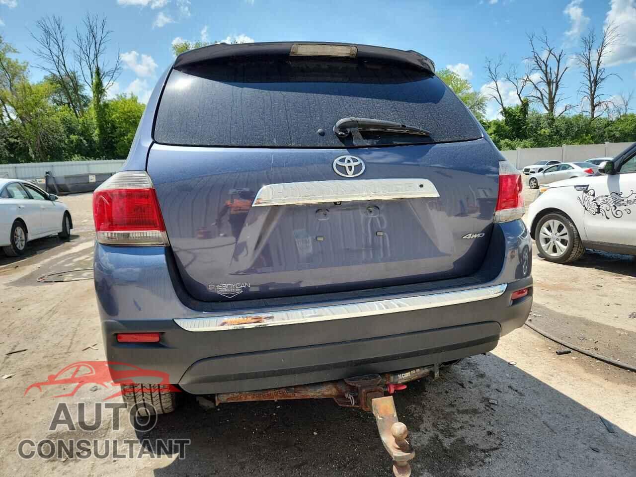 TOYOTA HIGHLANDER 2012 - 5TDDK3EH3CS149841