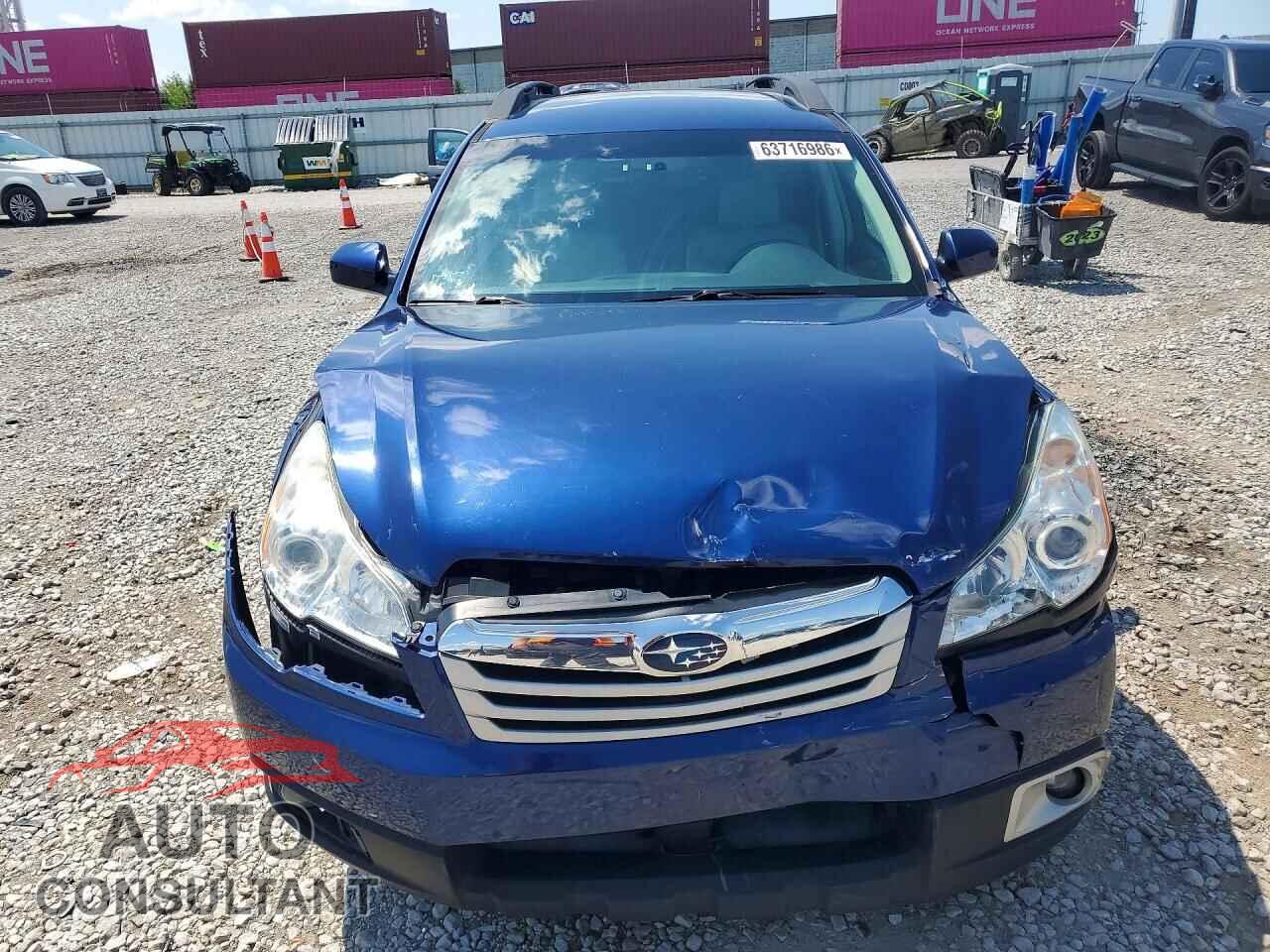 SUBARU OUTBACK 2010 - 4S4BRBCC9A3318243