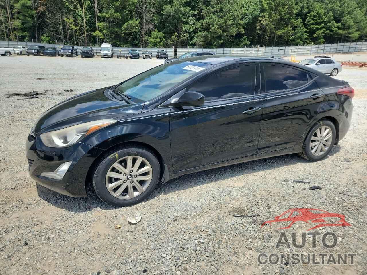 HYUNDAI ELANTRA 2014 - KMHDH4AE6EU176722