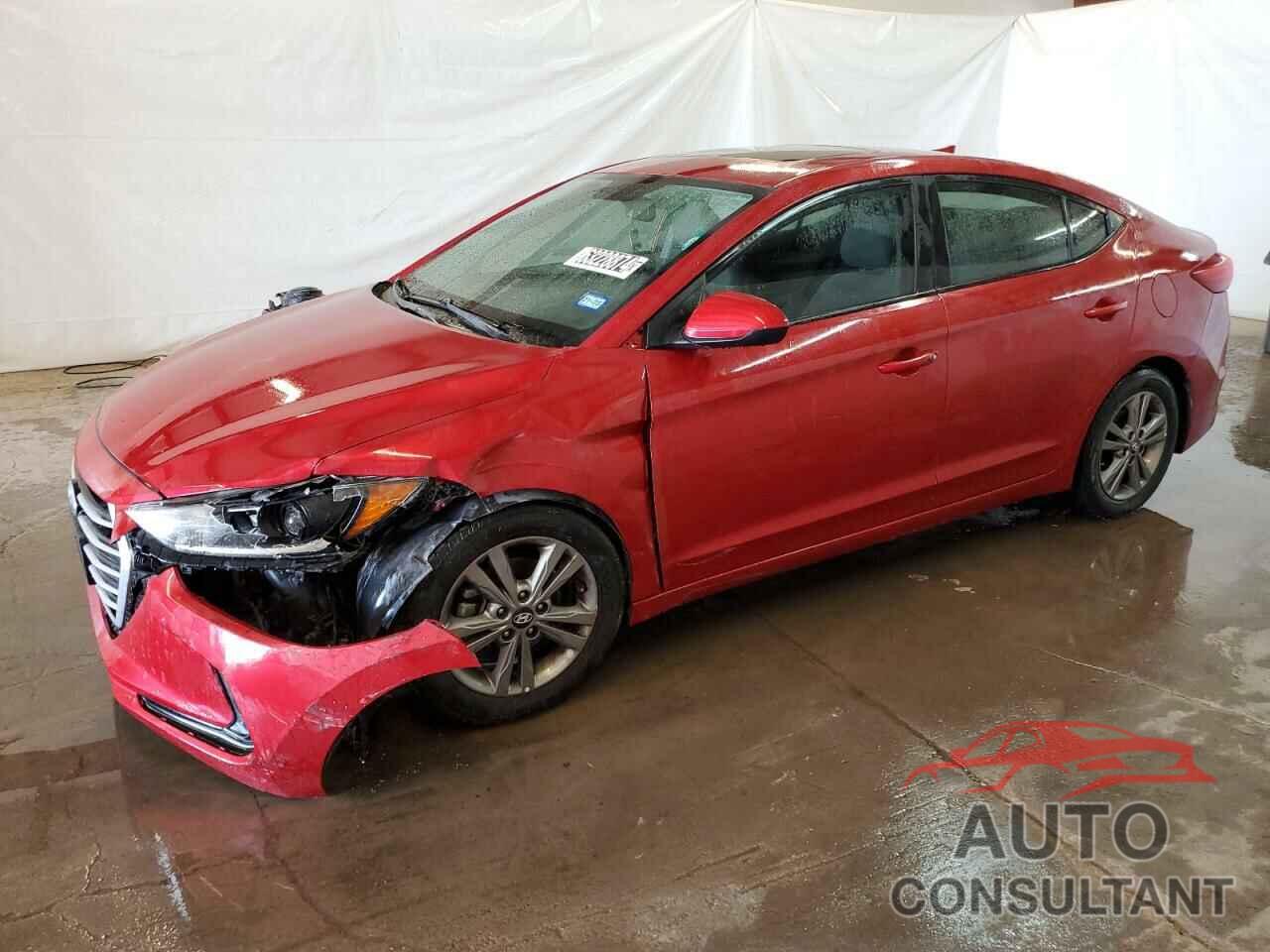 HYUNDAI ELANTRA 2018 - 5NPD84LF4JH397248