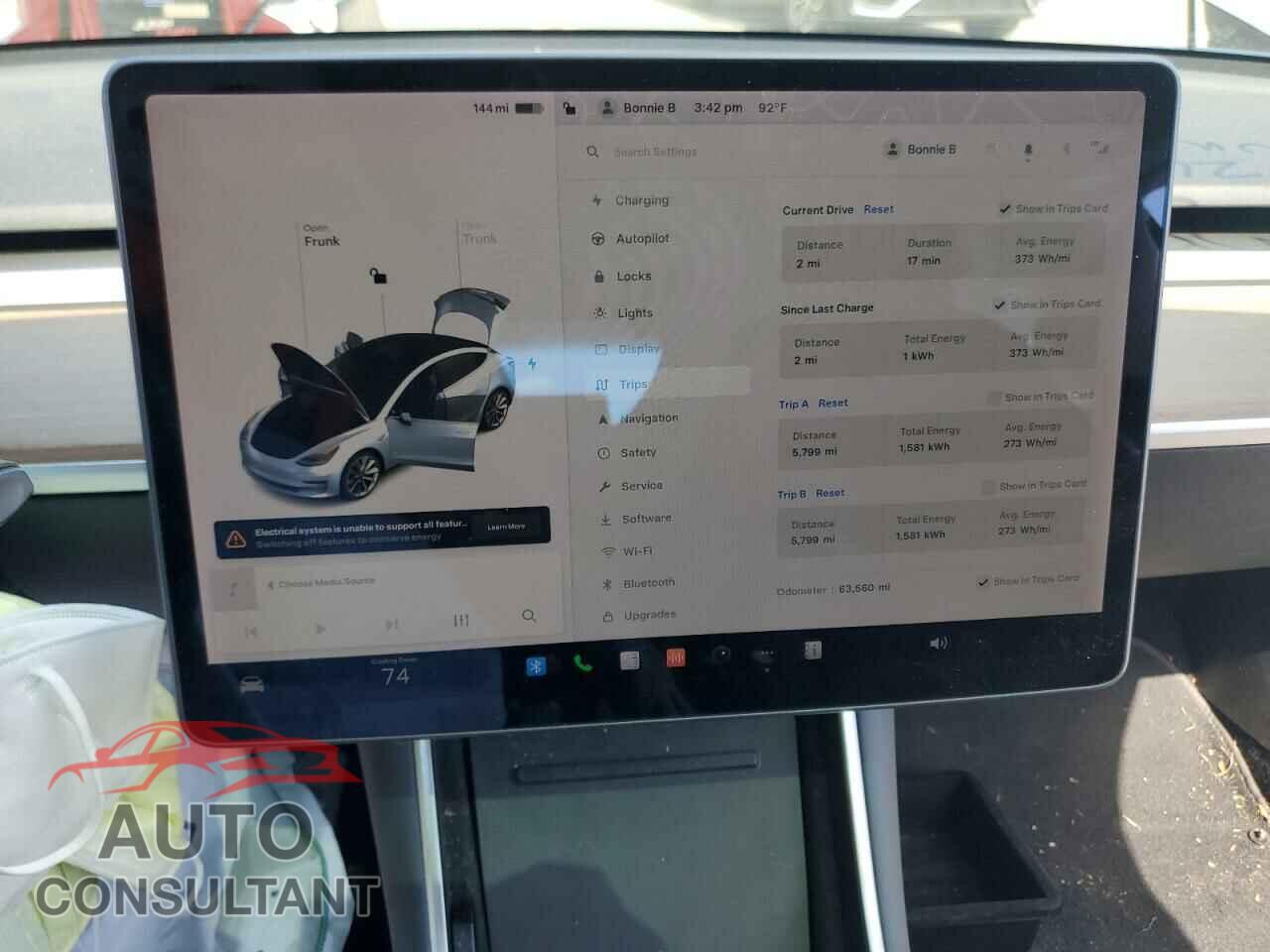 TESLA MODEL 3 2019 - 5YJ3E1EA2KF311147