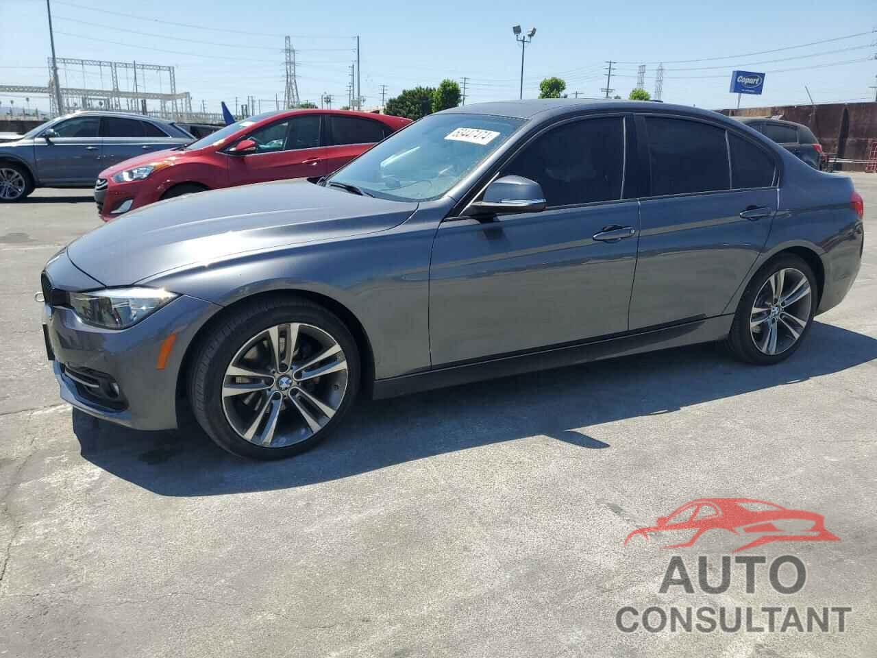 BMW 3 SERIES 2016 - WBA8E9G50GNU30227