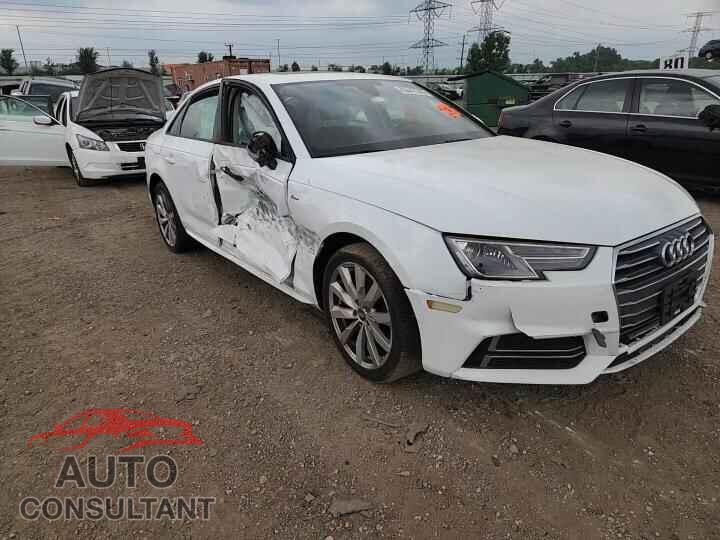 AUDI A4 2017 - WAUKMAF43HN050089