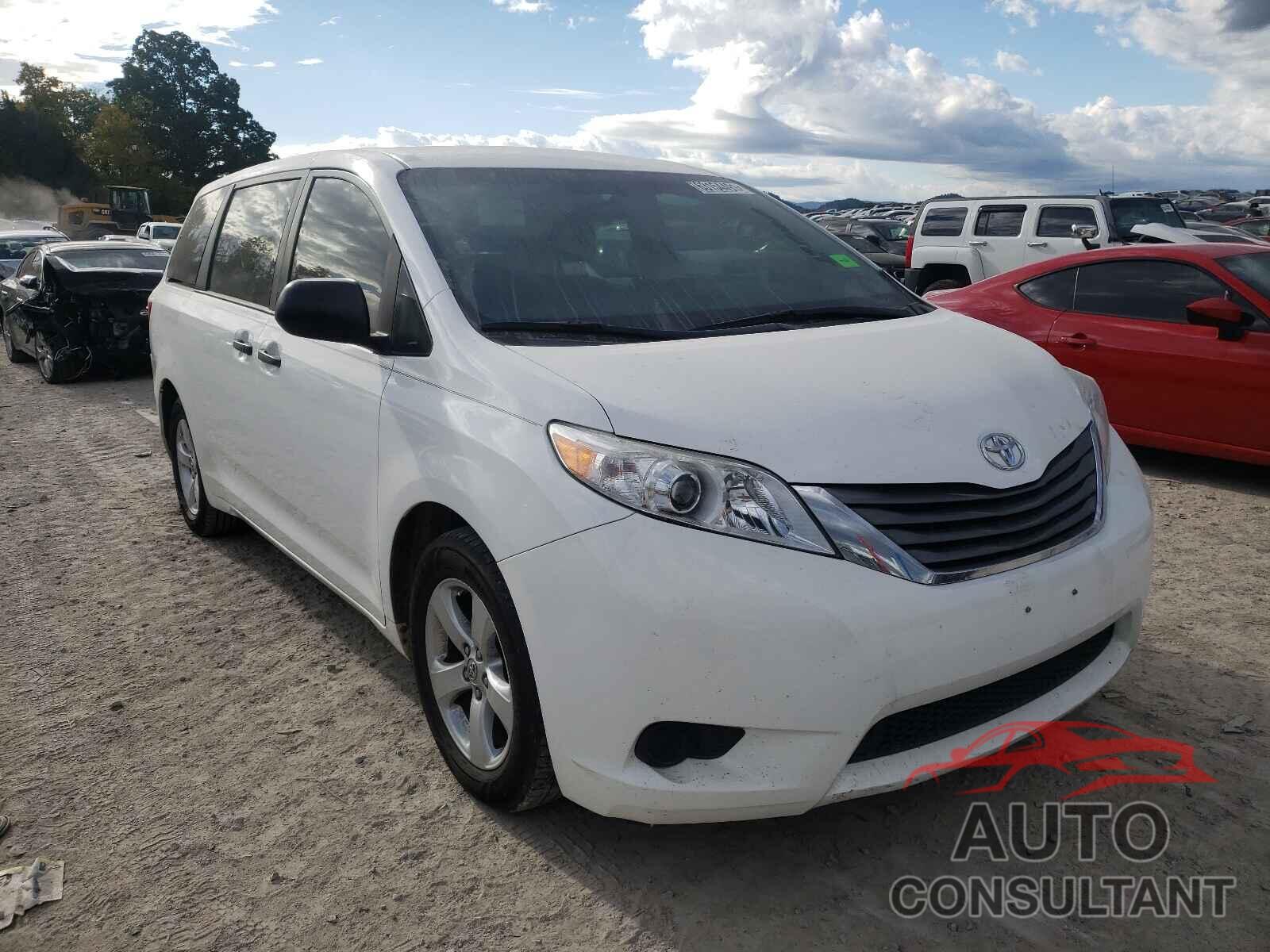 TOYOTA SIENNA 2017 - 5TDZZ3DC2HS890660