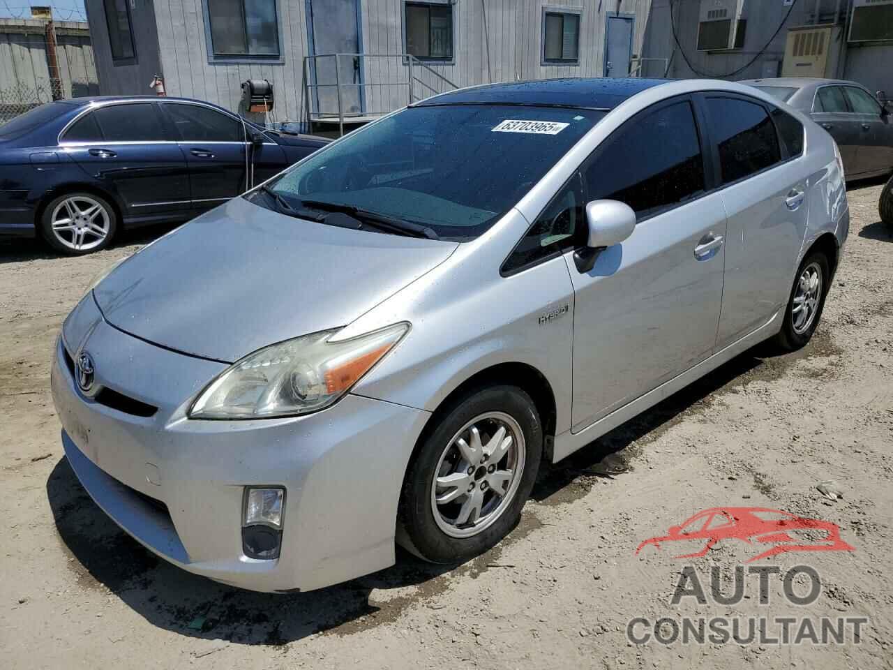 TOYOTA PRIUS 2010 - JTDKN3DU6A0153556