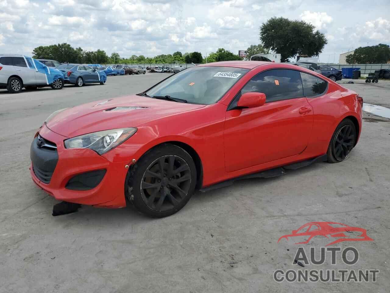 HYUNDAI GENESIS 2013 - KMHHT6KD3DU105042