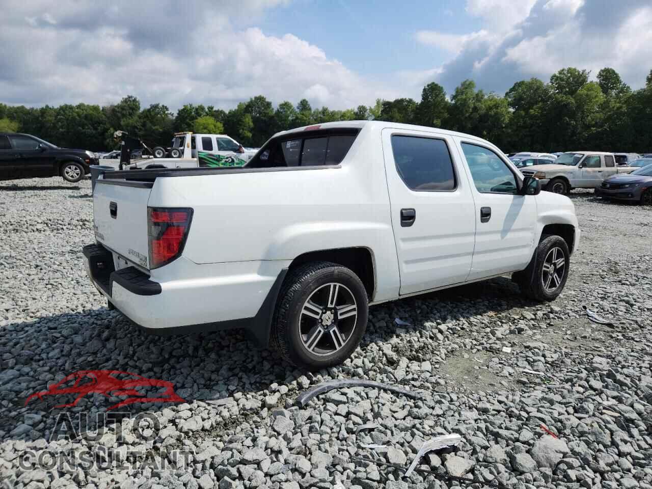 HONDA RIDGELINE 2012 - 5FPYK1F72CB460782