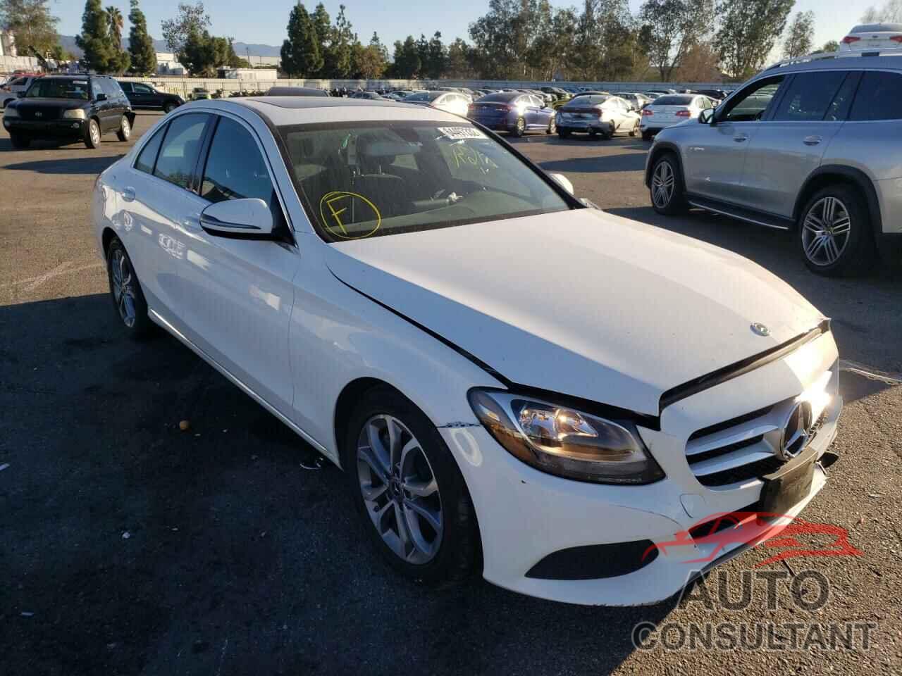 MERCEDES-BENZ C-CLASS 2018 - 55SWF4JB2JU273331