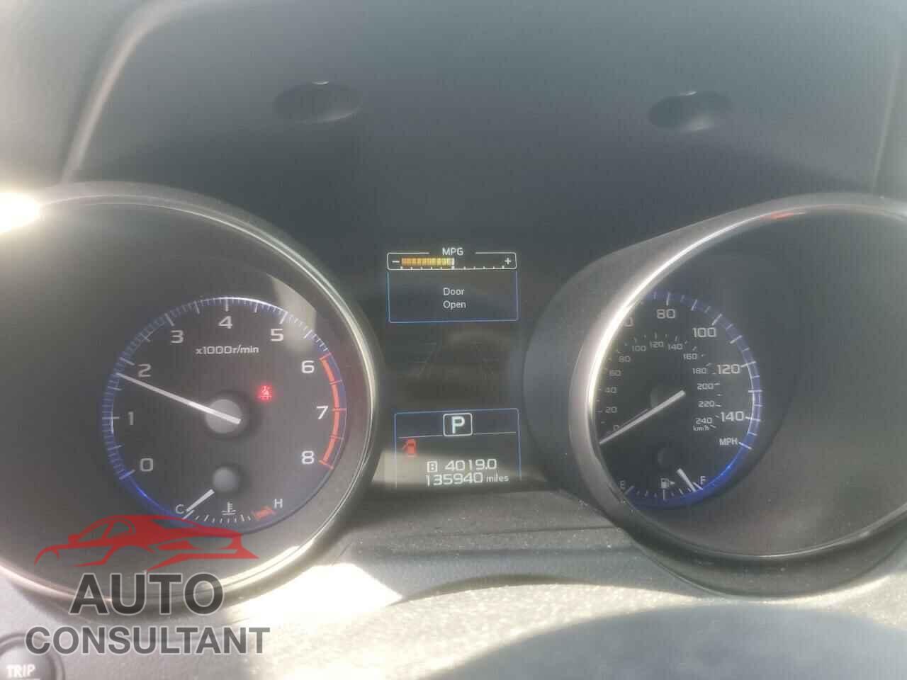 SUBARU OUTBACK 2018 - 4S4BSAFC8J3206401