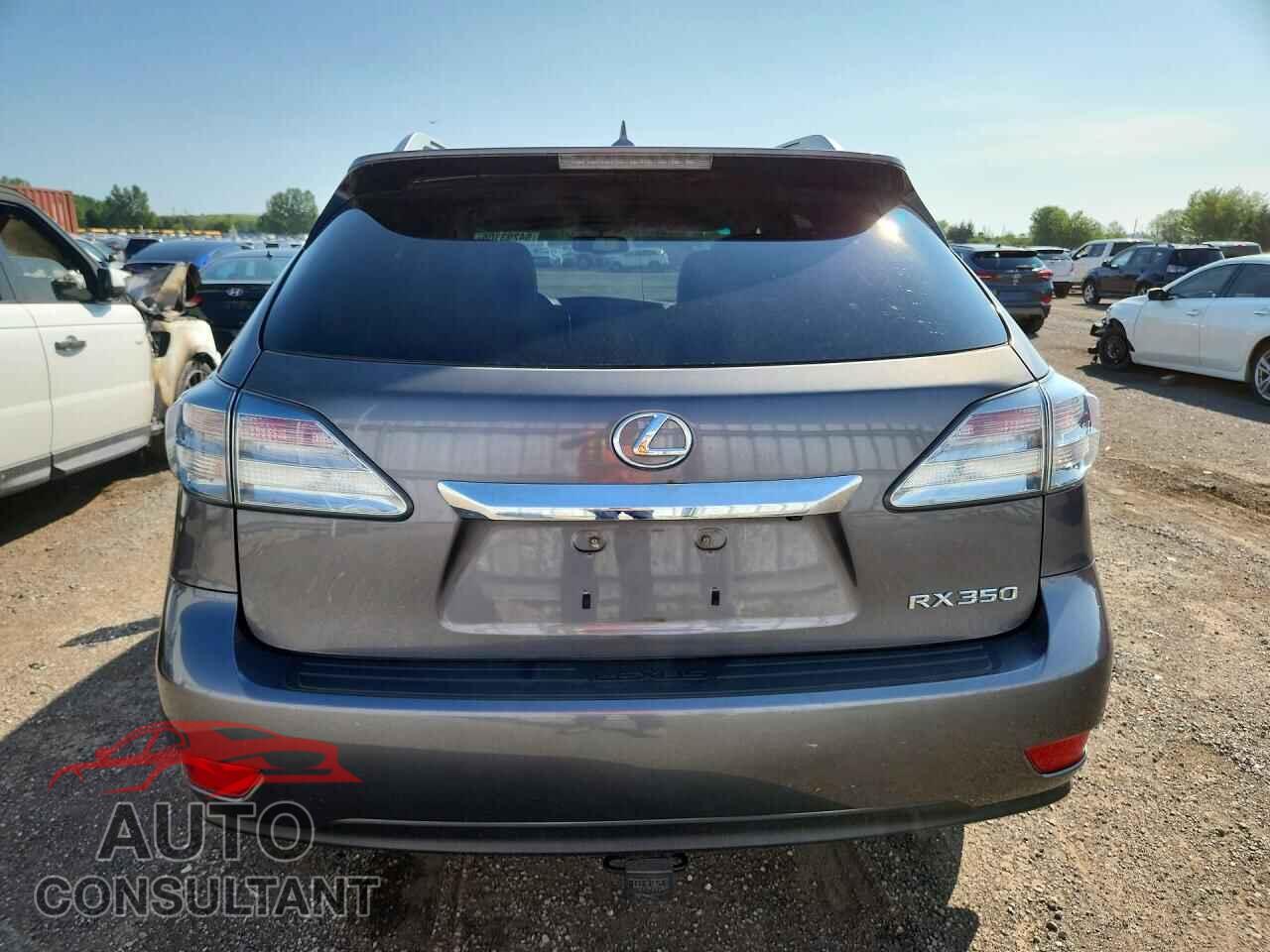 LEXUS RX350 2012 - 2T2BK1BAXCC127679