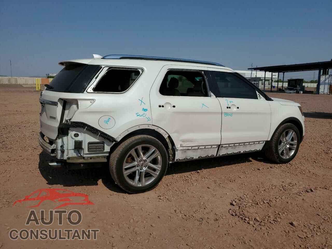FORD EXPLORER 2017 - 1FM5K7FH8HGA03894