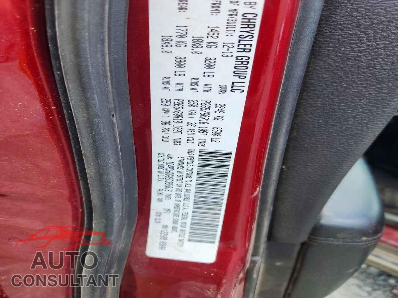 DODGE DURANGO 2014 - 1C4RDHDG0EC390816