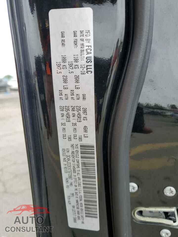 JEEP COMPASS 2019 - 3C4NJDCB1KT672887