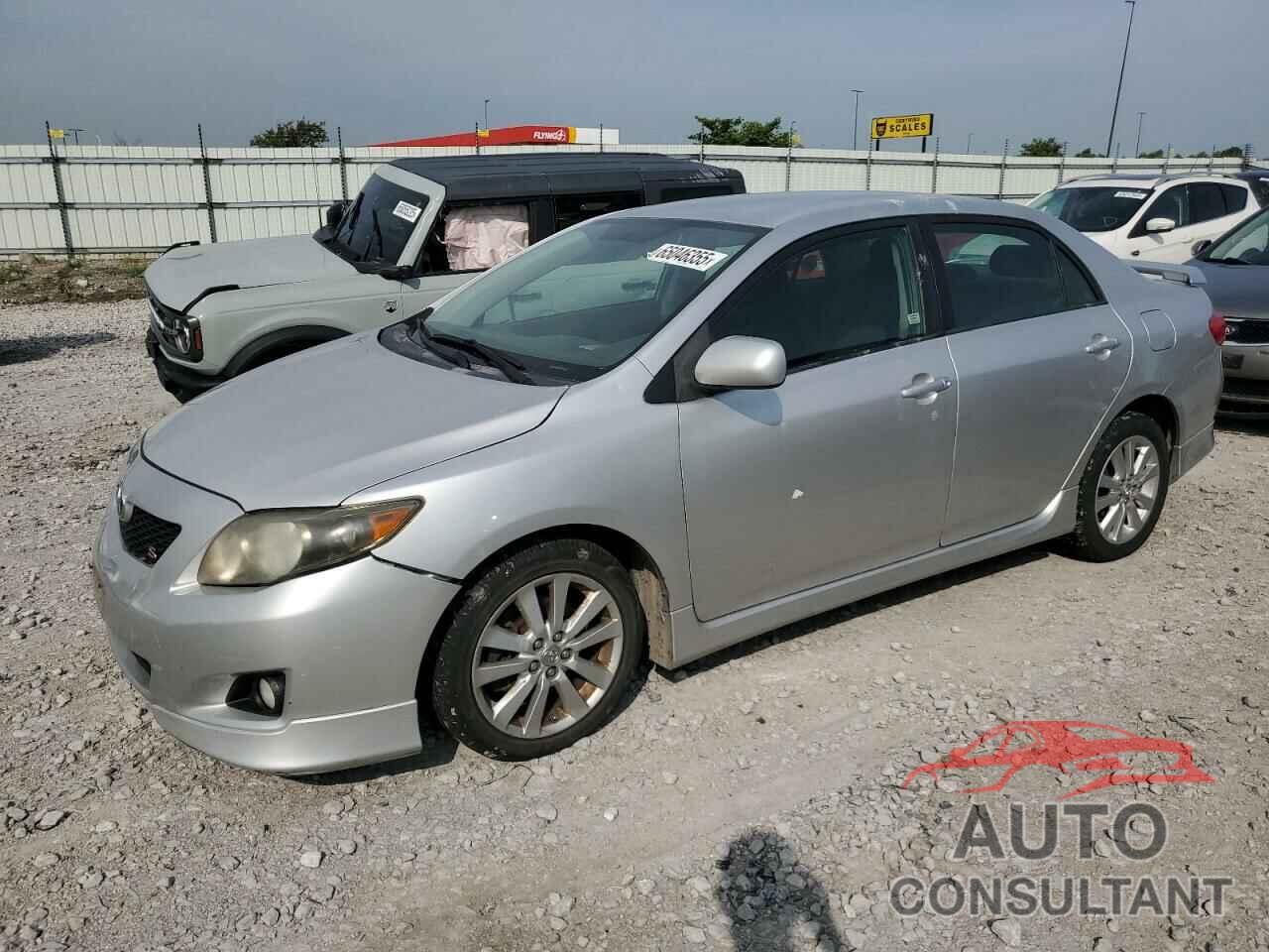 TOYOTA COROLLA 2009 - 1NXBU40E49Z127190