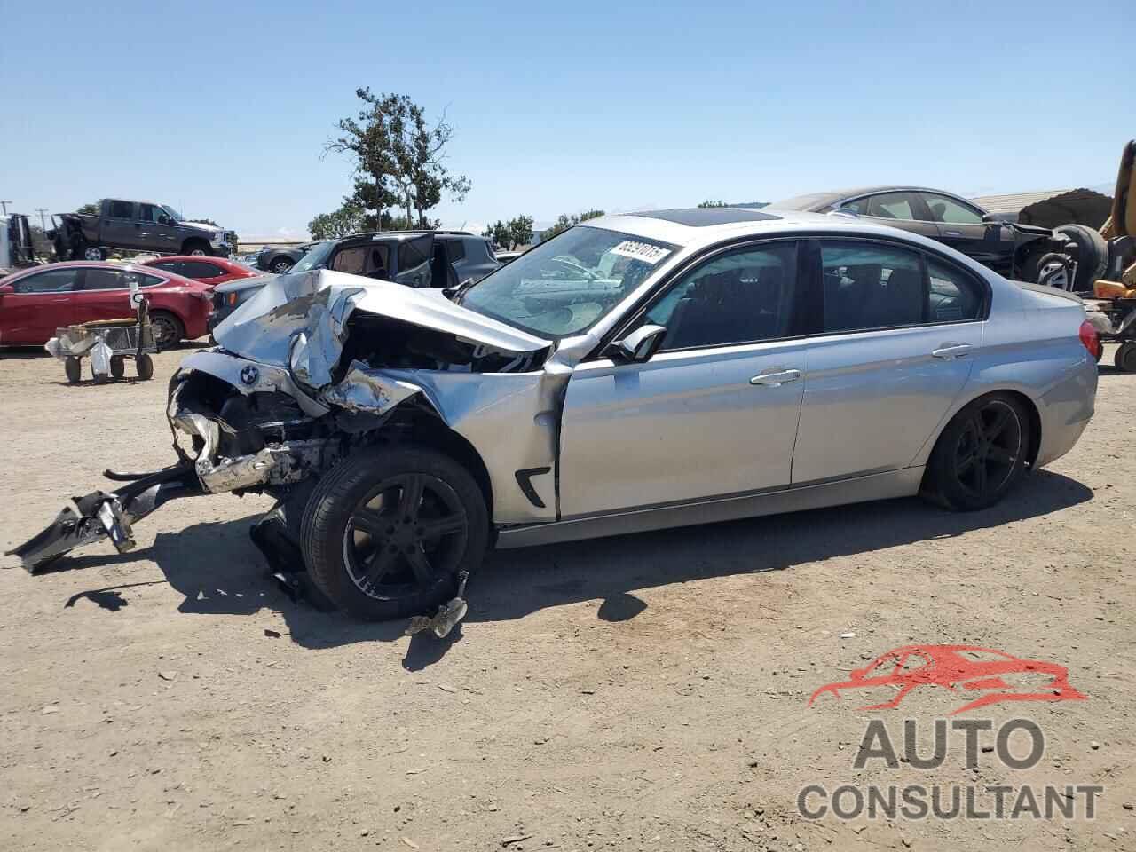 BMW 3 SERIES 2014 - WBA3C1C55EK114618