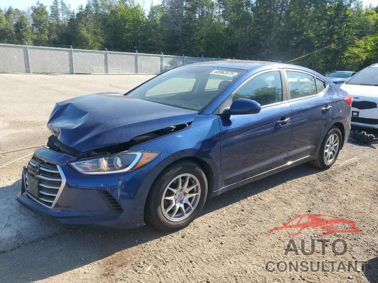 HYUNDAI ELANTRA 2018 - 5NPD74LF1JH278592