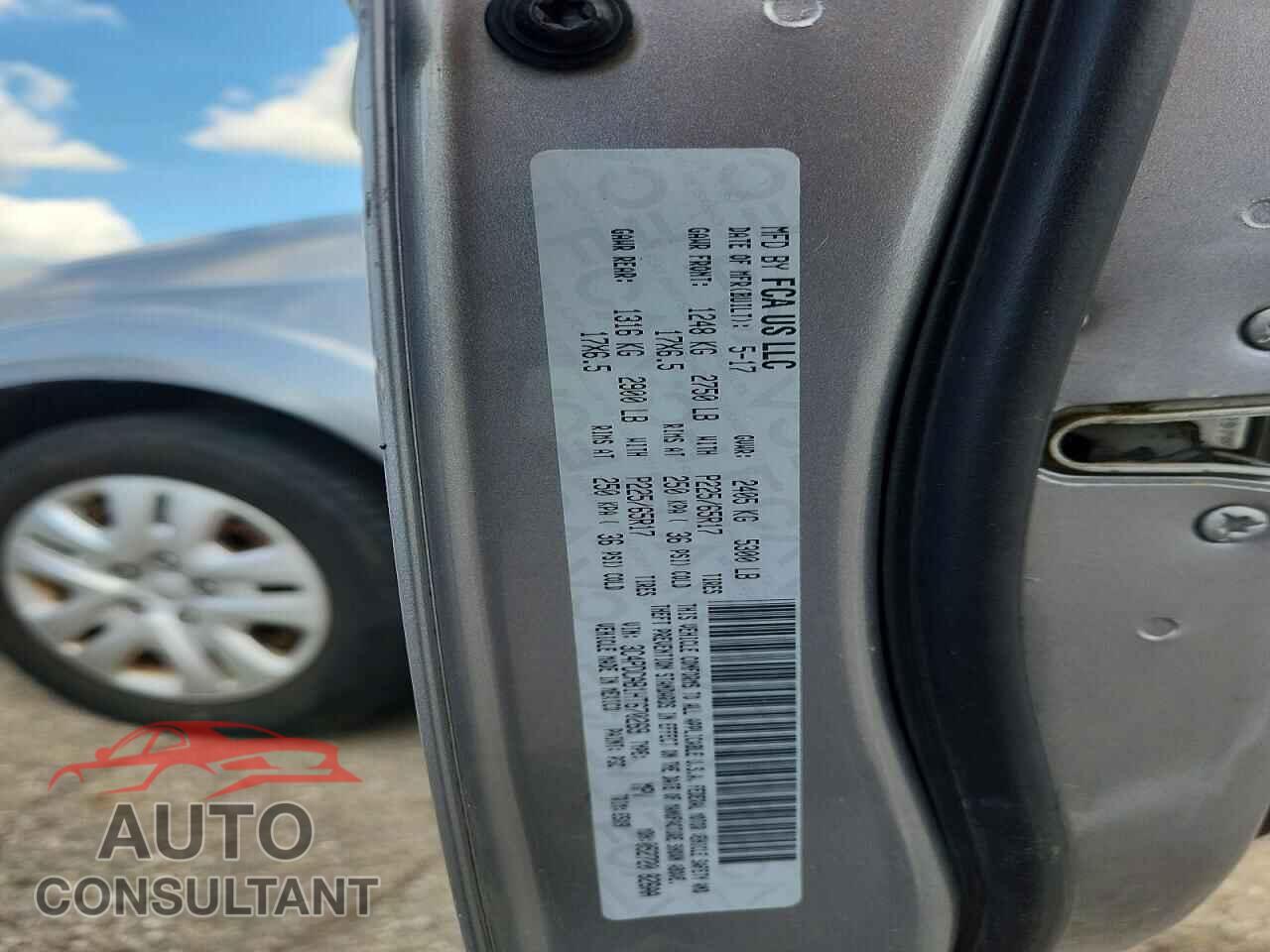 DODGE JOURNEY 2017 - 3C4PDCAB1HT670269