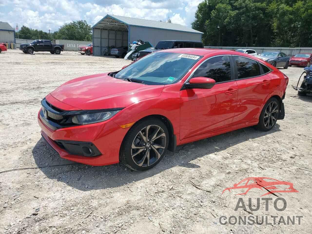 HONDA CIVIC 2019 - 2HGFC2F84KH512287